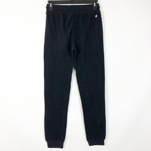 Z By Zella Kids Sweatshirt + Sweatpant Set 10/12 Black Long Sleeve Snap Fleece - Picture 13 of 16
